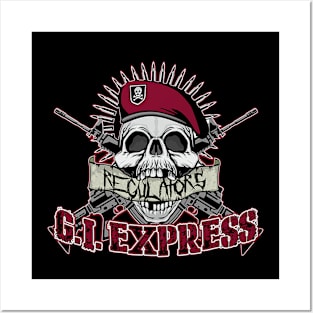 gi express Posters and Art